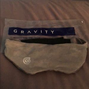 Gravity sleep mask